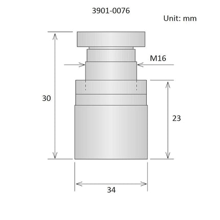 HHIP-3901-0076 Adjustable Screw Jacks (Various Adjustable Ranges 23-30mm to 100 to 140mm)
