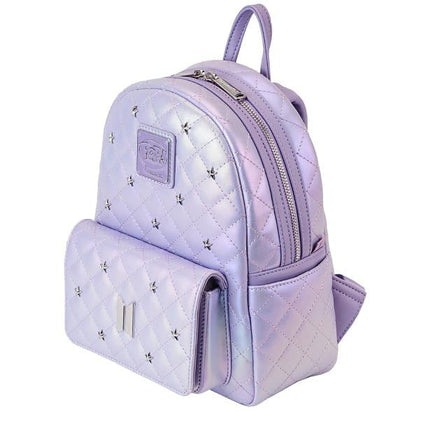 Mini Sac à Dos Iridescent Violet Logo BTS Loungefly