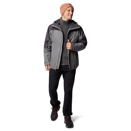 Columbia Men's Tunnel Falls II Interchange Jacket, City Grey/Shark, Large, City Grey/Shark, Large