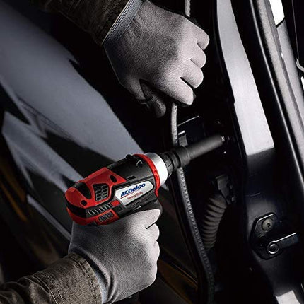 ACDelco ARW1209-K14 G12 Series 12V Li-ion Cordless 3/8” Ratchet Wrench & Impact Wrench Combo Tool Kit with Canvas Bag