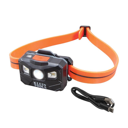 Klein Tools 56064 Rechargeable Auto-Off LED Headla
