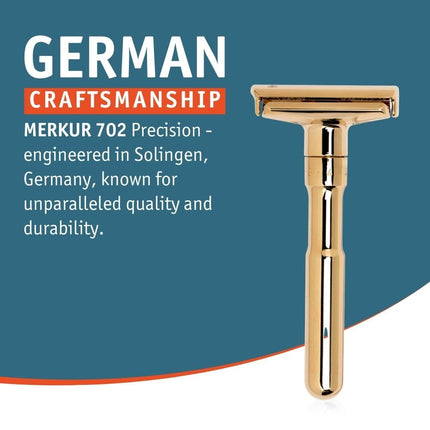 MERKUR Futur 702 Razor, Gold (MK90702003)