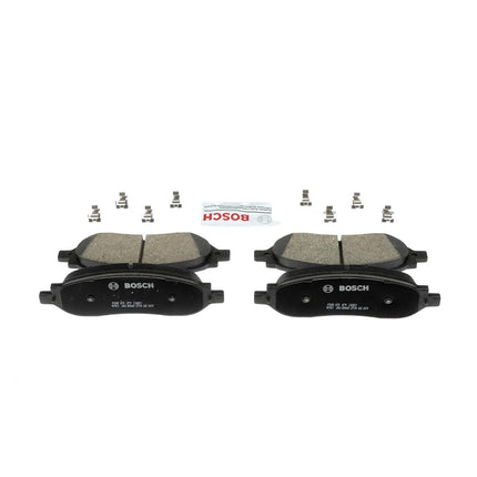 BOSCH BC1068 QuietCast Premium Ceramic Disc Brake Pad Set - Compatible with Select Ford F-150, F-250 Super Duty, F-350 Super Duty; REAR