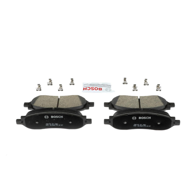 BOSCH BC1068 QuietCast Premium Ceramic Disc Brake Pad Set - Compatible with Select Ford F-150, F-250 Super Duty, F-350 Super Duty; REAR