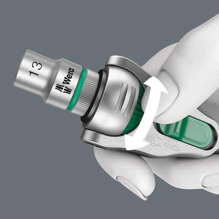 WERA Zyklop 8000 C SB Ratchet, Square Socket 1/2"