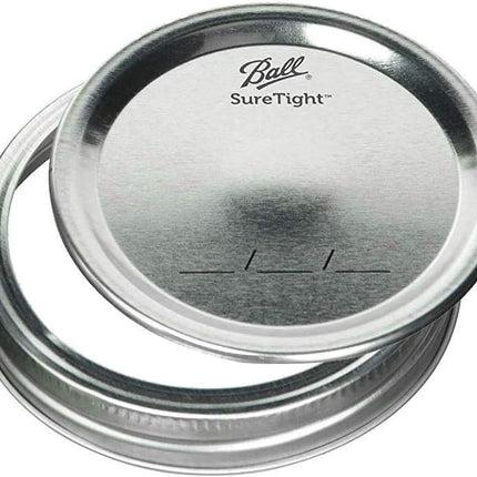 Ball Wide Mouth Glass Mason Jars with Lids and Bands, Used for Canning, Pickling, Juice, Jam, Jelly, Quart Size 32 Ounce (Pack of 2)