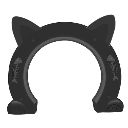 IKUSO Cat Door Interior Door,Hidden Pet Litter BoxPet Door for Cats up to 25 lbs Pet Box,Pass Through Opening 8.46x7.87 in（XL）