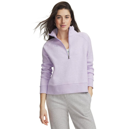 Under Armour Women's Rival Fleece Half Zip, (536) 