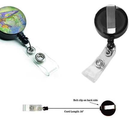 Caroline's Treasures Shrimp Retractable Badge Reel, Multicolor (8342BR)