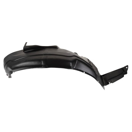 TRQ Front Right Inner Fender Liner Black Passenger Side