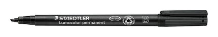 Staedtler Lumocolor Permanent Pen 314 Broad 1.0/2.5mm Line - Assorted Colours (Pack of 6)
