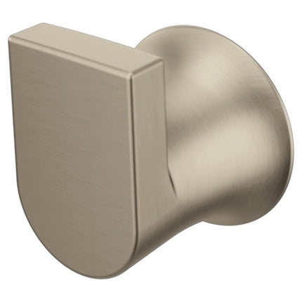 Moen BH3803BN Genta LX Gancho Moderno Sencillo para Bata o Toalla para Cocina o Baño, Níquel Cepillado