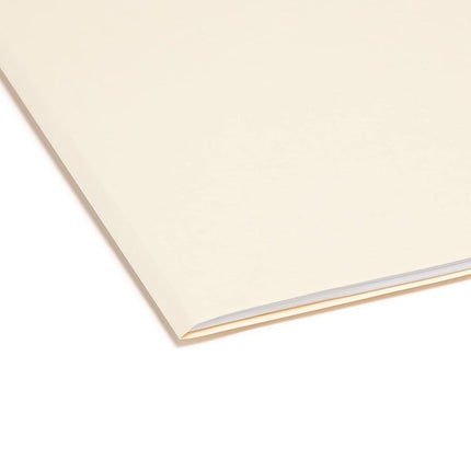 Smead File Folder, 1/3-Cut Tab, Assorted Positions, Letter Size, Manila, 24 per Pack (11928)