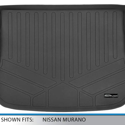 Tapis de coffre SMARTLINER toutes saisons sur mesure noir pour Nissan Murano 2009-2014