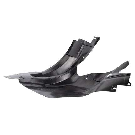 TRQ Front Right Rearward Inner Fender Liner Black Passenger Side