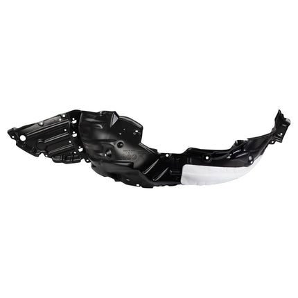 TRQ Front Left Inner Fender Liner Black Drivers Si