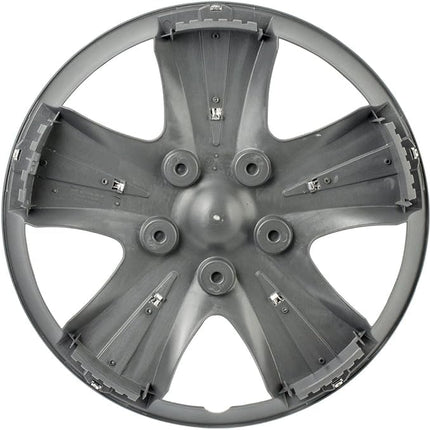 Custom Accessories 96411 GT-5 Silver 15" Wheel Cover, Pack of 4