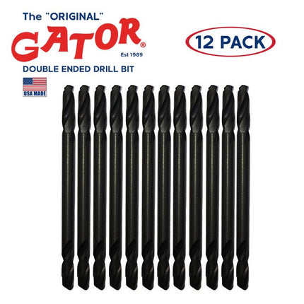 Gator 1/8'' Double End Drill Bit (Pack of 12)