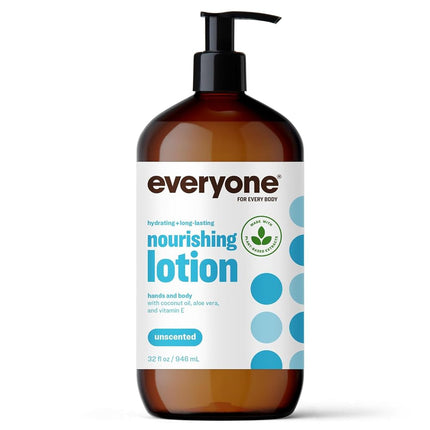 Everyone Body Lotion, Unscented, 32 Ounce