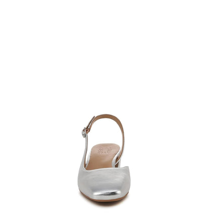 Naturalizer Women's Jayla Pump, Silver Metallic, 6 UK
