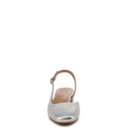 Naturalizer Women's Jayla Pump, Silver Metallic, 6 UK