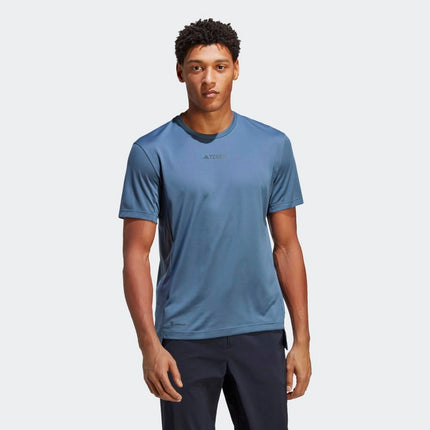 Adidas Men's Terrex Multi T-Shirt, Wonder Steel, Small