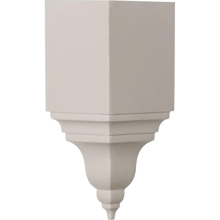 Ekena Millwork MIC03X03BI-CASE-4 x 7 3/4" H, Inside Corner for Moulding Profiles Less Than 3 1/8" P and 3 7/8" H (4-Pack), 4/Pack