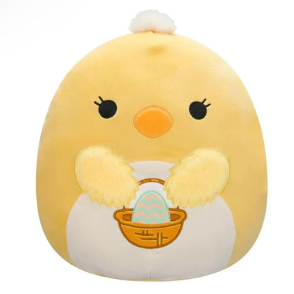 Squishmallows 2025 Original 8-Inch Easter B Squad Plush - Collectible Soft & Squishy Mini Stuffed Animal Toy - Add to Your Squad - Gift for Kids, Girls & Boys (Aimee The Chick)