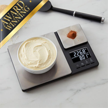 KitchenAid Dual Platform Digital Kitchen Scale, 11 pound capacity, Black