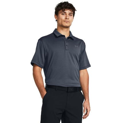 Under Armour Men's Tech Golf Polo, (273) Silt / / Pitch Gray, XL