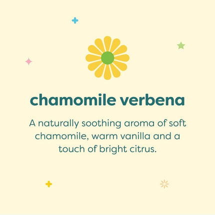 Babyganics Baby Shampoo + Body Wash Pump Bottle, Chamomile Verbena, 16oz, Packaging May Vary