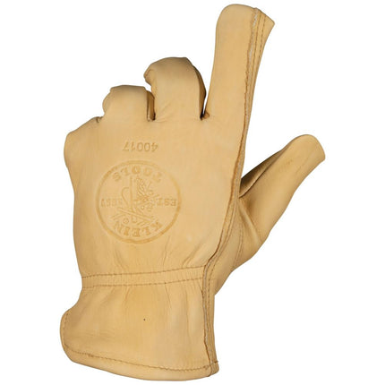 KLEIN TOOLS 40017 Cowhide Gloves with Thinsulate Large