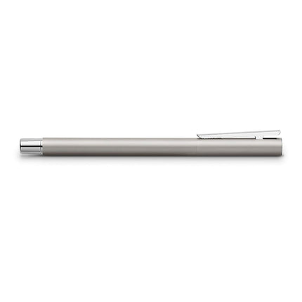 FABER-CASTELL Neo Slim 342102 Fountain Pen Stainless Steel Nib Width EF Matte Silver