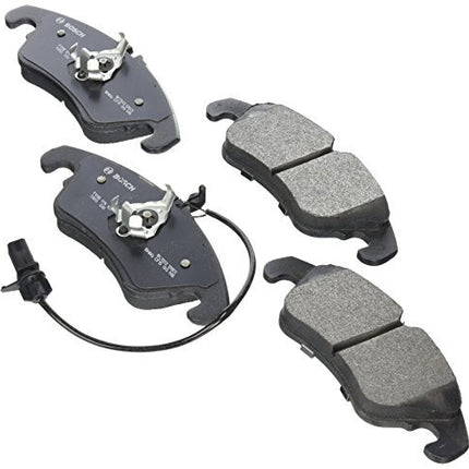 Bosch Automotive BC1322 QuietCast Premium Ceramic Disc Brake Pad Set For Select Audi A4, A4 Quattro, A5, A5 Quattro, A6, A6 Quattro, A7 Quattro, Allroad, Q5, S4, S5; Mercedes-Benz E300; Front