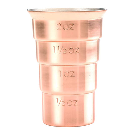 Barfly M37109CP Drink Jigger, 2 oz, Copper w/Out H