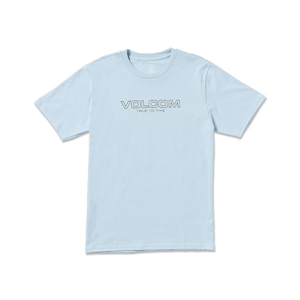 Volcom Men's Euro Logo Short Sleeve Tee, Carolina 