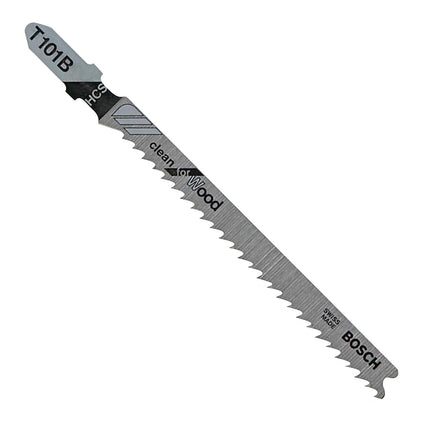 Bosch T101B3 3-Piece 4 In. 10V TPI Clean Wood Cutting T-Shank Jig Saw Blades