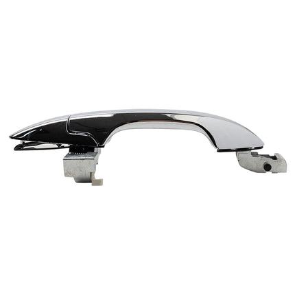 TRQ Rear Left Exterior Door Handle Compatible with 2010-2015 Honda Accord Crosstour