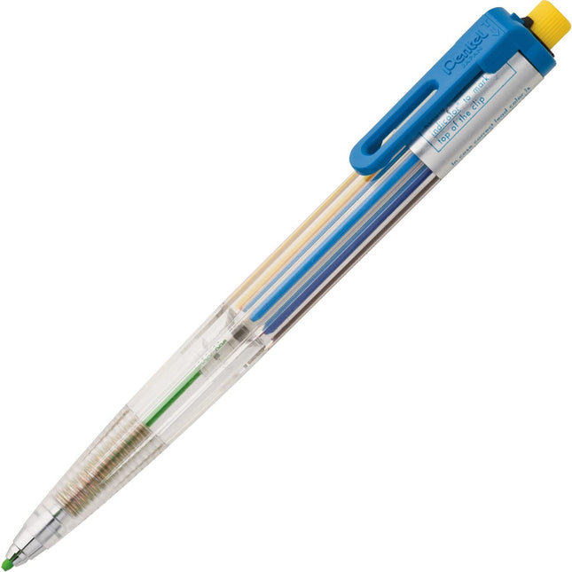 Pentel Arts 8 Color Mechanical Pencil, Assorted Ac