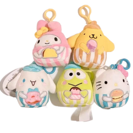 Squishmallows Hello Kitty Mini Plush Dolls, Set of