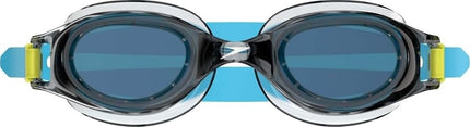 Speedo Hydrospex Unisex Kids Swim Goggles Age 6-14 Grey Blue