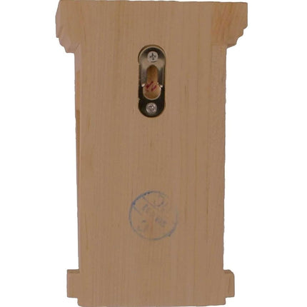 Ekena COR04X04X07FLRW W x 4 1/4" D x 7" H Fluted Corbel, Rubberwood, Rubber Wood