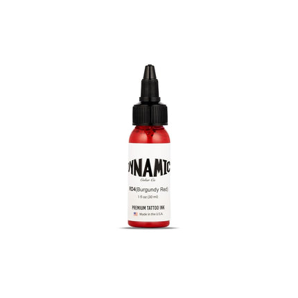 Dynamic Tattoo Ink Color Burgundy Red 1oz