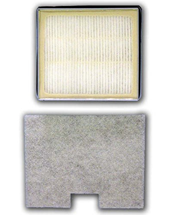 EnviroCare F987 1 Riccar 1700 1800#RF-17 Simplicity #SF-I3 S Class HEPA Allergen Filter Canister Vacuum, White