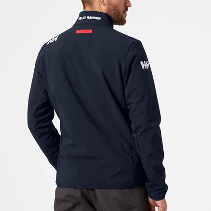 Helly Hansen Men's Crew Softshell Jacket 2.0, Navy, L