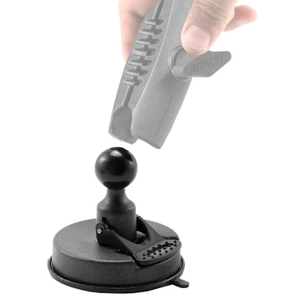 ARKON Heavy Duty Sticky Suction Base with 25mm Ball Retail Black