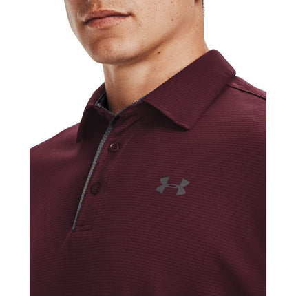 Under Armour Men's Tech Golf Polo T-Shirt, Brown, XL Tall