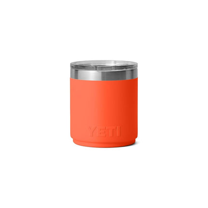 YETI Rambler 10 oz Stackable Lowball 2.0, Vacuum Insulated, Stainless Steel with MagSlider Lid, Papaya
