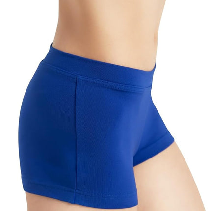Capezio Women's Low Rise Boy Cut Short,Royal,Medium