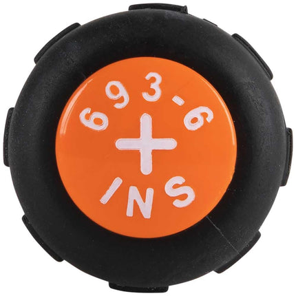 Klein Tools 6936INS Insulated Screwdriver, Made in USA, Screwdriver with 1000V Slim Profile Tip, #2 Phillips with 6-Inch Shank, Cushion-Grip Handle